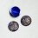 画像1: 15mm "Blue/Gold" floral cabochon (1)