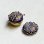 画像3: 15mm "Blue/Gold" floral cabochon (3)