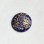 画像2: 15mm "Blue/Gold" floral cabochon (2)