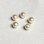 画像1: 2pcs VSW 6mm "Creamrose" half drilled pearl (1)