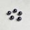 画像1: 2pcs SW 6mm "Dark Purple" half drilled pearl (1)