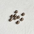 4pcs SW 4mm "Bronze" half drilled pearl