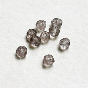 画像2: 10pcs 3.5mm Gray faceted beads