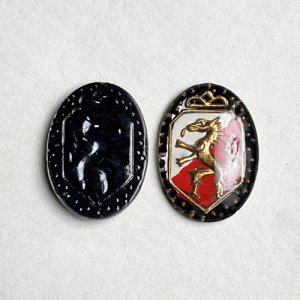 画像3: 25×18 dragon shield intaglio cabochon