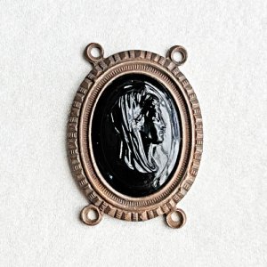 画像2: 17x12 OV Black acrylic cameo