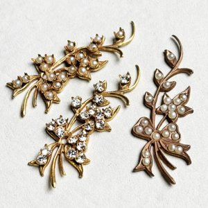 画像2: 44x16 Floral & Bow stamping