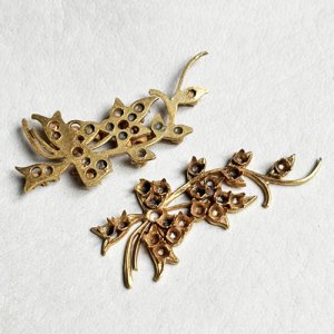 画像1: RGP 44x16 Floral & Bow setting stamping