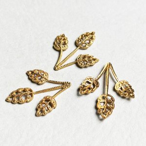 画像1: RGP 31x25 filigree 3-leaves 