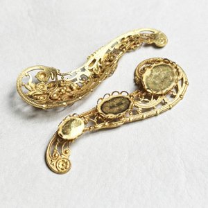 画像1: RGP paisly multi setting filigree finding