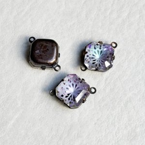 画像4: 11.5mm OCT flower etched stone 1R/ 2R