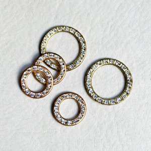 画像1: VSW 15mm/ 21mm Crystal ring finding