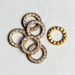 画像2: VSW 15mm/ 21mm Crystal ring finding