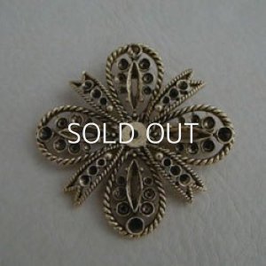画像1: AG Cross brooch base