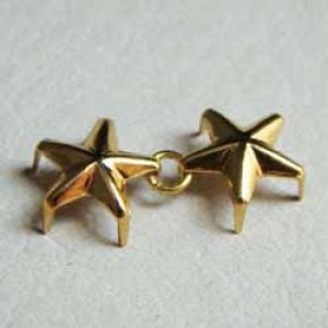 画像3: 8pcs GP Star studs "S"