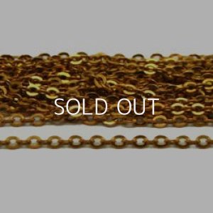 画像1: brass 2.6×1.6mm "AVON" chain 