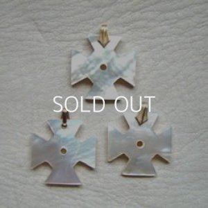 画像1: M.O.P cross pendant finding