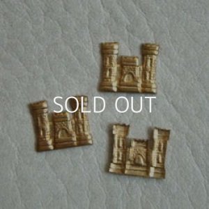 画像1: brass tiny castle stamping