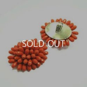 画像1: coral drop beads shoe clip