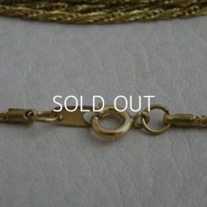 画像3: 45cm brass rope chain necklace