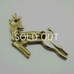 画像2: DEER brooch finding