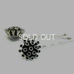 画像1: AS 2mm stones round pin