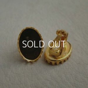 画像1: 14×10mm OV earring finding
