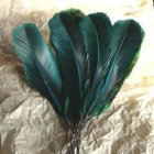 他のイメージ1: vintage green wired feather