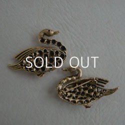 画像1: AG Swan brooch base