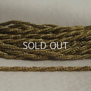 画像1: 45cm brass rope chain necklace