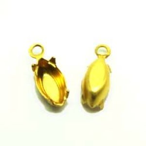 画像1: 2pcs 8×4 navette setting 1R