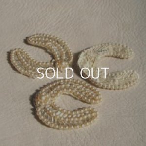 画像1: beads applique pieces