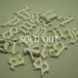 画像1: paint metal "Black letter"