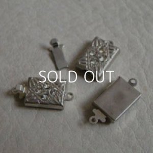 画像1: SP crystal Rhinestone clasp