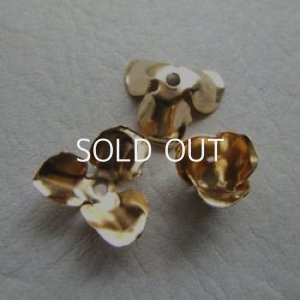 画像1: GP brass 3 petal flower