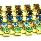 他のイメージ1: "Peridot" VSW 24pp rhine stone chain 