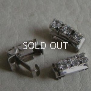 画像2: SP / crystal Fold Over Clasp