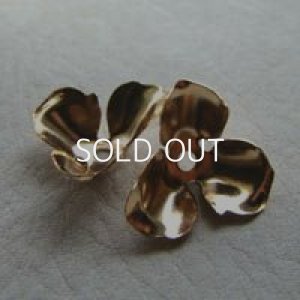 画像2: GP brass 3 petal flower