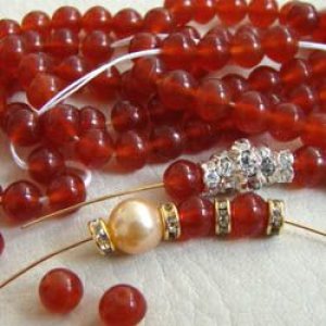 画像2: 4pcs SP 5mm flat rondelle
