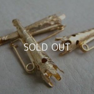画像2: GP Cone brooch Finding