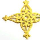 他のイメージ1: brass 34×34mm cross filigree