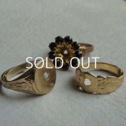 画像3: brass Fleur De Lis ring base