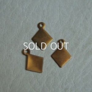 画像1: 2pcs brass dia 1R tag