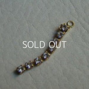 画像2: 28mm "CRYSTAL" VSW 20pp rhinestone chain
