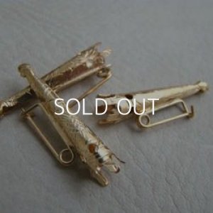 画像1: GP Cone brooch Finding