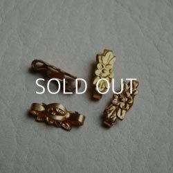 画像1: 2pcs brass floral connector