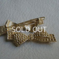 画像1: GP Bow hair barrette base