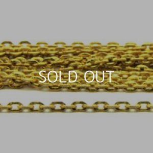 画像1: brass chain 2.5×1.8mm