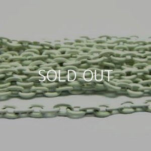 画像1: white enamel chain 