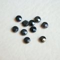 10pcs 4.5mm "Jet Black" nailhead beads
