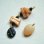 画像2: Almond nuts mold glass beads (2)